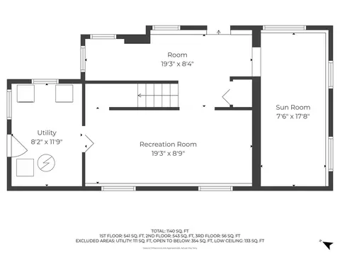 Floorplan - 222 Sprague St, Dedham, MA 02026 photo 1 of 4