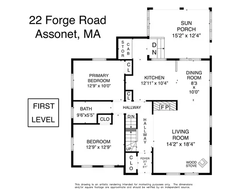 Floorplan - 22 Forge Rd, Freetown, MA 02702 photo 1 of 4