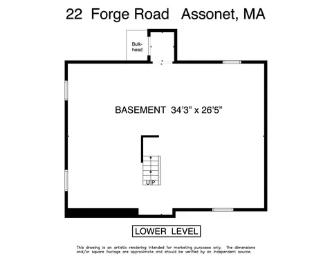 Floorplan - 22 Forge Rd, Freetown, MA 02702 photo 3 of 4