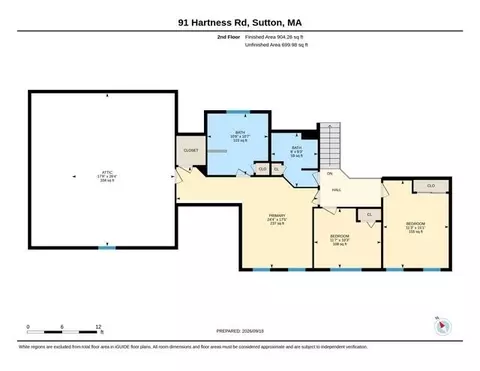 Floorplan - 91 Hartness Rd, Sutton, MA 01590 photo 2 of 3