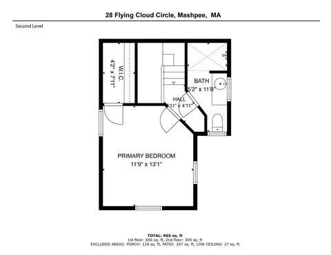 Floorplan - 28 Flying Cloud Cr, Mashpee, MA 02649 photo 2 of 2