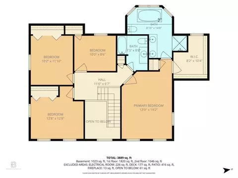 Floorplan - 37 Ward St, Hingham, MA 02043 photo 2 of 3