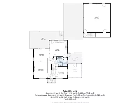 Floorplan - 53 Main Ave, Wareham, MA 02538 photo 1 of 3