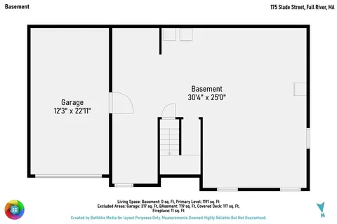 Floorplan - 175 Slade St, Fall River, MA 02724 photo 2 of 3