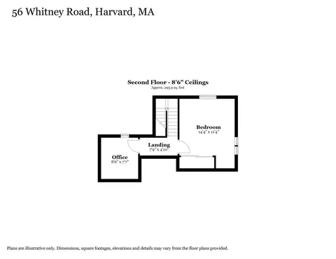 Floorplan - 56 Whitney Rd, Harvard, MA 01451 photo 2 of 5