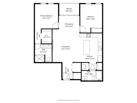 Floorplan - 531 Main St #2002, Reading, MA 01867 photo 1 of 1