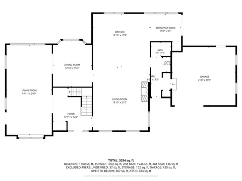 Floorplan - 3 King Philip Path, Hingham, MA 02043 photo 1 of 1