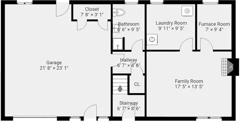 Floorplan - 75 Adams St, Dedham, MA 02026 photo 2 of 2