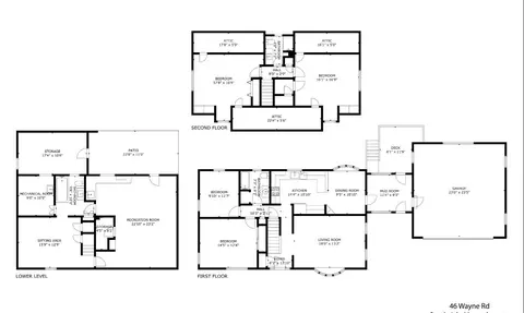 Floorplan - 46 Wayne Rd, Bourne, MA 02532 photo 1 of 1