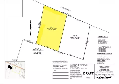 1535 Main #LOT 1, Leicester, MA 01524