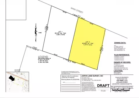 1535 Main #LOT 2, Leicester, MA 01524
