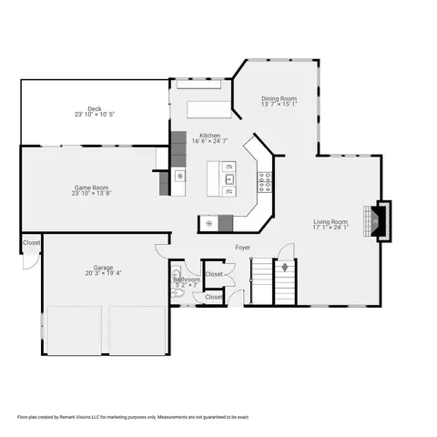 Floorplan - 52 Damon Rd, Needham, MA 02494 photo 1 of 3