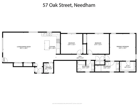 Floorplan - 57 Oak St #57, Needham, MA 02492 photo 1 of 1