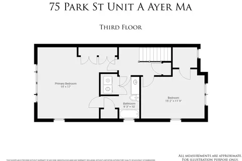 Floorplan - 75 Park St #A, Ayer, MA 01432 photo 3 of 3