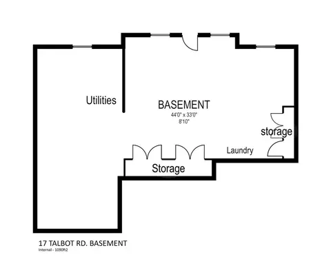 Floorplan - 17 Talbot Rd, Hingham, MA 02043 photo 2 of 2
