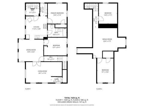 Floorplan - 28-30 Nelson Ave, Springfield, MA 01109 photo 2 of 2
