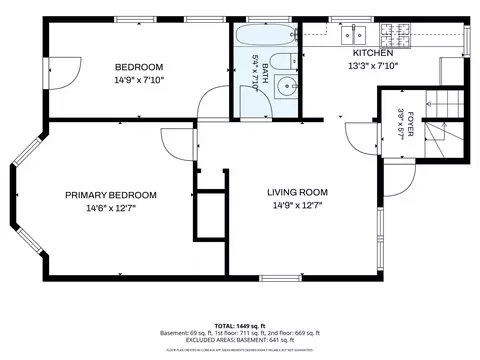 Floorplan - 97 Canonicus St, Fall River, MA 02723 photo 2 of 4