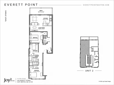 Floorplan - 46 Everett St #2, Boston, MA 02128 photo 1 of 1