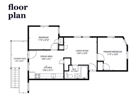 Floorplan - 82 Malden St, Springfield, MA 01108 photo 1 of 2