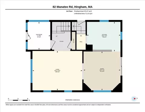Floorplan - 82 Manatee Rd, Hingham, MA 02043 photo 1 of 3