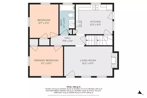 Floorplan - 5 Winston Rd, Worcester, MA 01606 photo 1 of 5