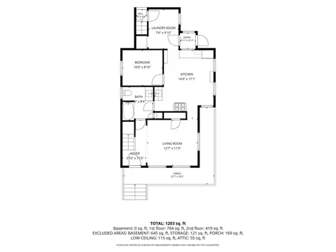 Floorplan - 5 Branch St, Worcester, MA 01604 photo 2 of 5