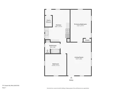 Floorplan - 771 Conant Rd, Athol, MA 01331 photo 1 of 2