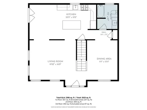 Floorplan - 724 Woodman St, Fall River, MA 02724 photo 1 of 4