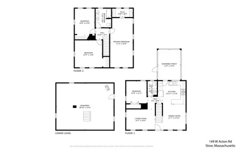 Floorplan - 149 S Acton, Stow, MA 01775 photo 1 of 1