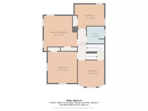Floorplan - 34 Baker Rd, Everett, MA 02149 photo 2 of 4