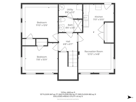 Floorplan - 50 Fox Ave, Dracut, MA 01826 photo 3 of 4