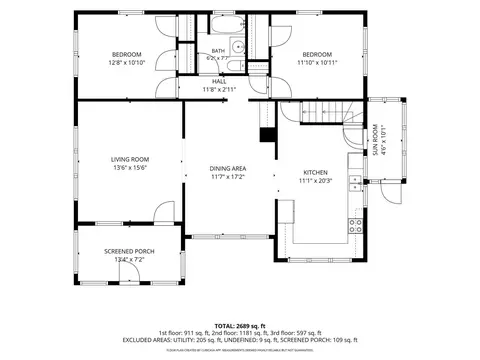 Floorplan - 1502 Bay St, Springfield, MA 01109 photo 3 of 3
