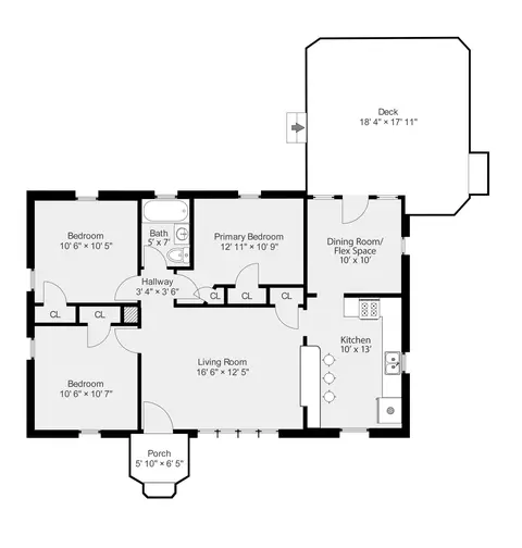 Floorplan - 34 Cappawack Rd, Mashpee, MA 02649 photo 1 of 1