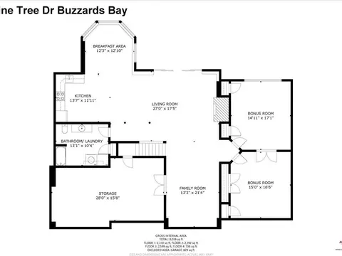 Floorplan - 31 Pine Tree Dr, Onset, MA 02558 photo 1 of 4