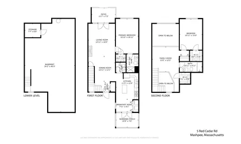 Floorplan - 5 Red Cedar Rd, Mashpee, MA 02649 photo 1 of 1