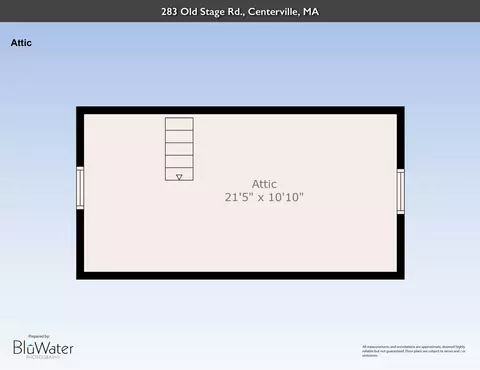Floorplan - 283 Old Stage Rd, Centerville, MA 02632 photo 2 of 3