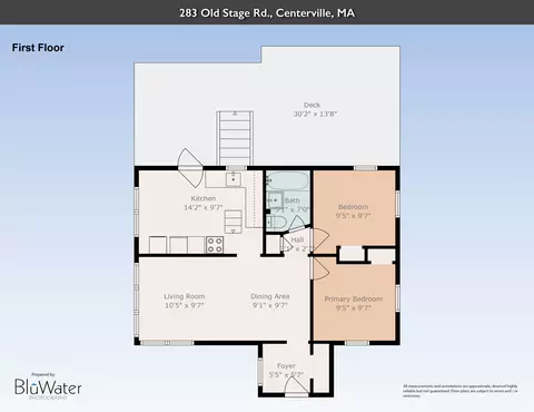 Floorplan - 283 Old Stage Rd, Centerville, MA 02632 photo 1 of 3