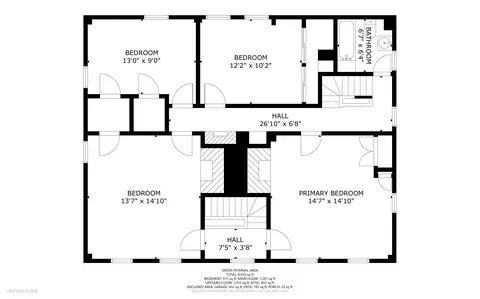 Floorplan - 60 Gibbs Ave, Wareham, MA 02571 photo 2 of 10