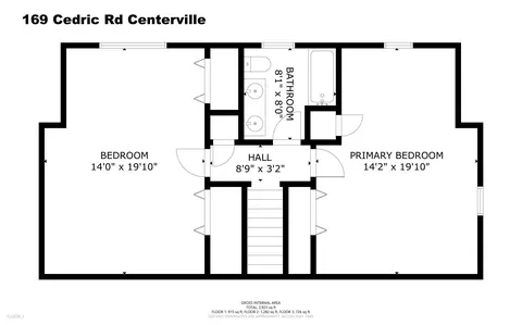 Floorplan - 169 Cedric Rd, Centerville, MA 02632 photo 1 of 3