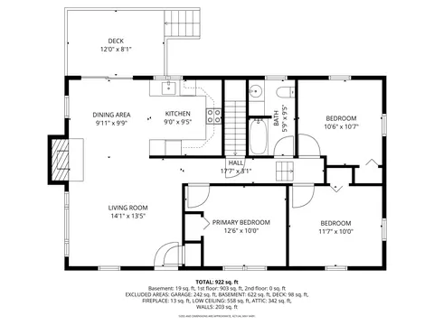 Floorplan - 20 Stone Ct, Eastham, MA 02642 photo 5 of 8