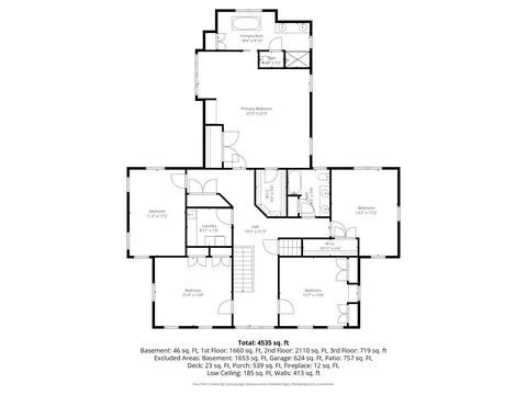 Floorplan - 46 Carleton Dr, East Sandwich, MA 02537 photo 1 of 4