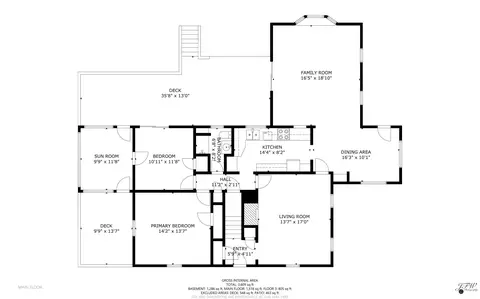 Floorplan - 2 Shell Ln, Orleans, MA 02653 photo 1 of 4