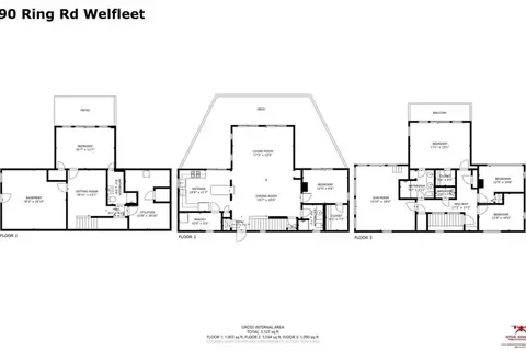 Floorplan - 90 Ring Rd, Wellfleet, MA 02667 photo 1 of 4