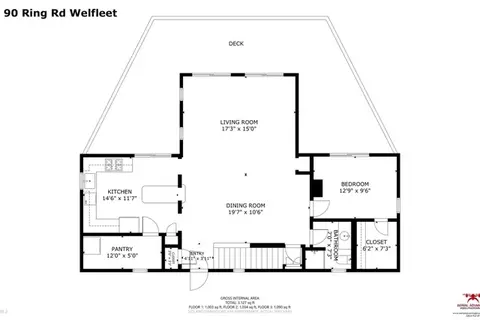 Floorplan - 90 Ring Rd, Wellfleet, MA 02667 photo 3 of 4