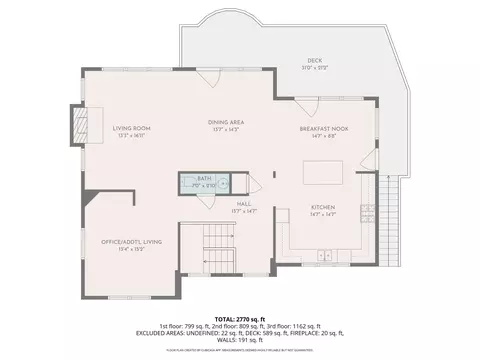 Floorplan - 395 Kendrick Ave, Wellfleet, MA 02667 photo 1 of 2