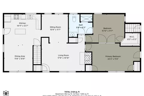 Floorplan - 75 Trout Brook Rd, Cotuit, MA 02635 photo 2 of 3