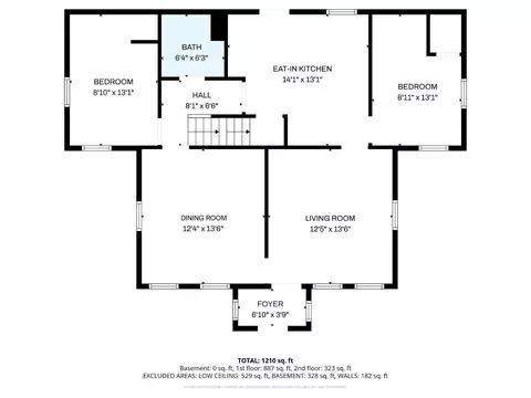 Floorplan - 13 Harrison Ave, Buzzards Bay, MA 02532 photo 2 of 3