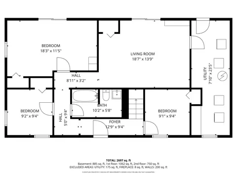 Floorplan - 115 Phillips Rd, Sagamore Beach, MA 02562 photo 2 of 3