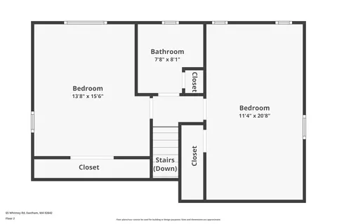 Floorplan - 65 Whitney Rd, Eastham, MA 02642 photo 2 of 2