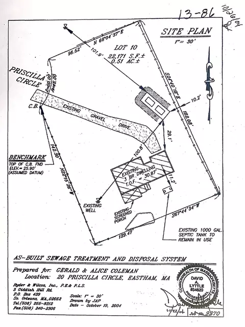 Floorplan - 20 Priscilla Cir, Eastham, MA 02642 photo 3 of 3